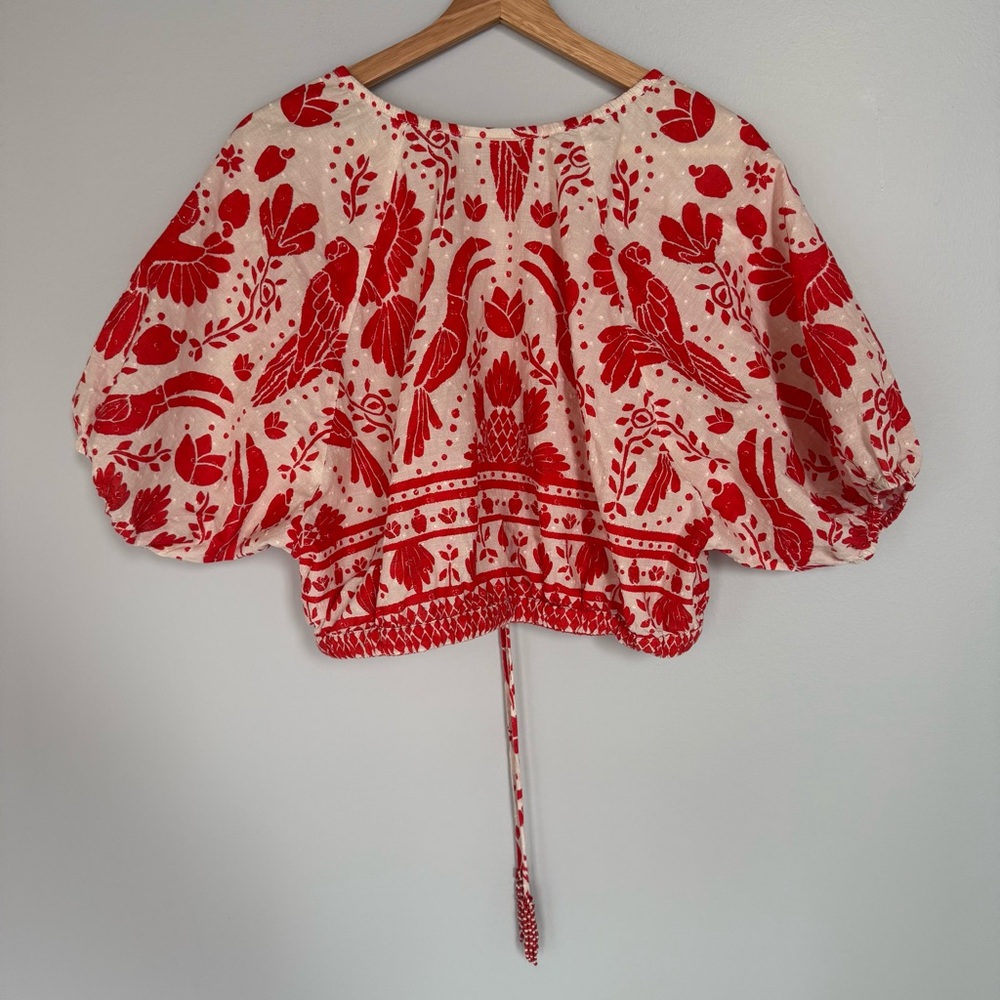 Farm Rio Jungle Flow Top size Small - Picture 5 of 5